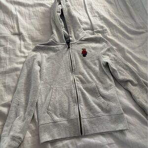 Polo by Ralph Lauren Light Gray Hoodie